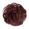 WOAITIANTIAN Hair Bun, High-Temp Synthetic Fiber Messy Bun Updo Hairpiece for Women - Heat-Resistant Styling Accessory Hair Extensions(Red) view 1