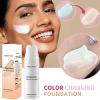 Color Changing Foundation 15ML, Liquid Makeup Colour Changing Full Coverage Flawless White Foundation with Conceale Long Lasting Moisturizing for All Skin Tones view 3