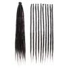 BOHOBABE 20 Inch Thin Synthetic Dreadlock Extensions 0.6cm 20 Strands Long Single End Reggae Dreadlocks Extension Brown Dreads Loc 20" (20 Strands, 4#) view 1
