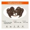 ZHONGCHENGWU Hair Buns, Adjustable Wavy Synthetic Hairpiece - Versatile Side Comb Clip for Messy Bun Styles Hairpieces For Women(Light brown) view 2