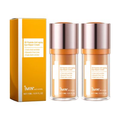Podanri 5D Peptide Anti-Wrinkle Eye Cream, Anti-Wrinkle Firming Eye Cream, Peptide Lifting Eye Gel, For Dark Circles and Puffiness (2pcs)