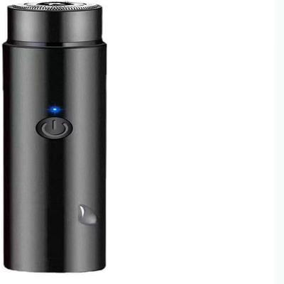 Electric Shaver for Men,Unisex Portable Mini Electric Razor,Black Pocket Size Shavers USB Charging,Aluminum Alloy Body,Detachable Cleaning Head,Bikini Trimmer, Facial Hair Razor Device,Apply Travel