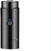 Electric Shaver for Men,Unisex Portable Mini Electric Razor,Black Pocket Size Shavers USB Charging,Aluminum Alloy Body,Detachable Cleaning Head,Bikini Trimmer, Facial Hair Razor Device,Apply Travel view 1
