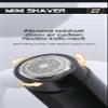 Electric Shaver for Men,Unisex Portable Mini Electric Razor,Black Pocket Size Shavers USB Charging,Aluminum Alloy Body,Detachable Cleaning Head,Bikini Trimmer, Facial Hair Razor Device,Apply Travel view 3