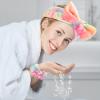 Wteehn 6pcs Headband and Wristband for Face Washing, Makeup Spa Skincare Headband, Skin Care Face Wash Headbands Wrist Bands Tools Set, for Women and Teen Girls Gifts view 2