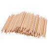200PCS Orange Wood Nail Sticks, 4.5-Inch Double Sided Cuticle Pusher and Remover, Manicure and Pedicure Tool for Nail Art view 1