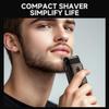 ENCHEN Electric Shaver for Men - Compact Foil Shaver Rechargeable Cordless with Precision Single Blade & Pop-up Trimmer, Portable Travel/Home Use Mini Shaver MS003 view 2