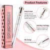 4 in 1 Makeup Pen, Eyebrow Contour Highlight Pen Brow Defining Pencil, Natural Brows Makeup Cosmetic Tool, All in One Long-Lasting Eye Pencil Compact for Travel (Medium) view 2