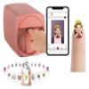 DWNYSMUSC Nail Art Printer,Smart Automatic Mobile Nail Painting Machine,Multifunction Portable,Nail Painting Tool,for Manicurist view 1