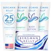 Bergman Kelly - Hotel Toiletries Bundle - White Tea, 1 oz ea, 125 Pieces - 5-Piece Set: 25 ea Rectangular Bar Soap, Shampoo, Conditioner, Body Lotion & Body Wash - Bulk Mini Guest Amenities view 1