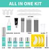 Lash Lift and Black Color Kit, Brow Lamination Kit, Professional 4 in1 Lash and Brow Perm Kit, 6-8 Weeks Long-lasting, for DIY or Professiona Use view 3