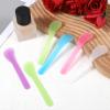 6Pcs 5inch Makeup Scoops 5 Color Plastic Beauty Spoon Facial Cream Brush Cosmetic Spatula Mask Mixing Spoon Reusable Facial Skin Care Tools for Lotions Moisturizers DIY Cream Mixing and Sampling view 3