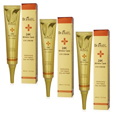 3W Clinic Dr. Ekel 24K Winkle Care Eye Cream 40ml X 3EA/Wrinkle-improving,Moisturizing,Nutrition/Korea-Beauty/Korea Made
