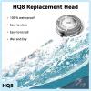 HQ8 Replacement Heads Compatible with Philips Norelco Aquatec Shavers,HQ8 Blades Compatible with Norelco Aquatec Replacement Heads,for HQ8 Razor Series PT720 AT880 AT810 Etc Model view 3