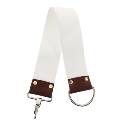 minkissy Dual Layer Canvas Strop Professional Shaving Belt for Straight Easy to Clean Portable Design for Barbershops and Personal Use Reduces Blade Irritation