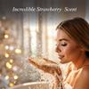24k Gold flakes, Strawberry and Champagne Hand and Body Soap  Vegetable Collagen, Aloe Vera, and 24k Gold flakes - A luxurious treat by Natural Splash - Perfect for gifting or indulging yourself. view 4
