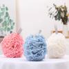 3Pcs Bath Charcoal Loofah Sponge Wash Back Scrubber Bathroom Men Exfoliating Pads Body Brush for Showering Gym Shower Essentials (B) view 2