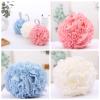 3Pcs Bath Charcoal Loofah Sponge Wash Back Scrubber Bathroom Men Exfoliating Pads Body Brush for Showering Gym Shower Essentials (B) view 3