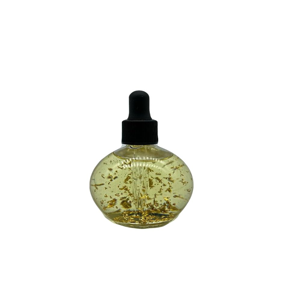 Pattie Yankee Give Me More Agape Oil Sweet Almond Oil And Argan Oil Infused With 24K Gold Leaf.