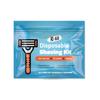 Compact Shaving Kit  Travel Shaving Essentials for Men & Women | Includes Disposable Razor, Shaving Cream, Washcloth & Aftershave Wipe | Hygiene Kit for Travel, Work & Emergencies (Blue) view 1