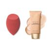 LAURA GELLER Quench-n-Tint Hydrating Lightweight Tinted Moisturizer, Porcelain/Fair + Latex-Free Full Face Makeup Blending Sponge - Sheer Foundation for Daily Use view 1