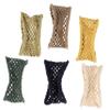 SOESFOUFU 6pcs Elastic Thick Hair Ties Scrunchies for Women Seamless Ponytail Holders for Thick Hair No Damage for Daily Use and Sports Activities view 1