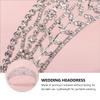 VICASKY 1pc Female Decorative Crown Ornament Retro Crown Headdress Party Hair Accessory Bridal Crowns Fairy Headpiece for Women Princess Hairpiece view 4