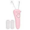 Epilators Hair Removal for Women, and Body Hair Removal Device USB Charging with Cotton Thread Rolls and Accessories Electric Cotton Thread Epilator, for Smooth Skin Care (Pink) view 1