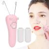 Epilators Hair Removal for Women, and Body Hair Removal Device USB Charging with Cotton Thread Rolls and Accessories Electric Cotton Thread Epilator, for Smooth Skin Care (Pink) view 2
