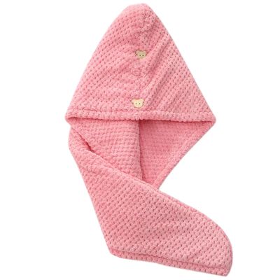 PATOFIN Hair Drying Hair Towel for Women Soft Microfiber Turban Wrap in Assorted Color Quick Drying Hair Plopping Towel