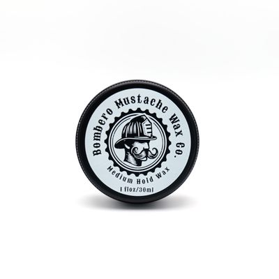 Bombero grooming Company Mustache Wax Medium Hold, Long-Lasting & Nourishing Great Scents Semi-Firm Styling for Mens Mustache