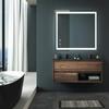 32x24inch Bathroom Led Classy Vanity Mirror with focused backplane,High Lumen,Dimmable Touch,Wall Switch Control, Anti-Fog ,CRI 95 Adjustable 3000K-4500K-6000K ,IP54 Waterproof Vertical & Horizontal view 2