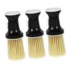 COMPUKAS 3pcs Detachable Neck Hair Cleaning Brush Soft Barber Duster for Home Salon Use for Hair Styling Beard Care Easy to Clean view 1