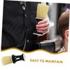 COMPUKAS 3pcs Detachable Neck Hair Cleaning Brush Soft Barber Duster for Home Salon Use for Hair Styling Beard Care Easy to Clean view 3
