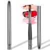 2PCS Silver Portable Lip Brush, Professional Lip Makeup Brushes, for Lipstick & Lip Gloss view 1