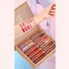 12Pcs Nude Matte Liquid Lipstick Set, Waterproof Long Lasting Non-Stick Cup 12 Colors Nude Lipstick 24 Hour Not Fade Matte Lipstick Professional Lip Gloss Makeup Christmas Gift Sets for Women view 4