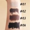 4Pcs Black Silver Grey Brown Gel Eyeliner Pencil Set, Halloween Makeup Waterproof Long Wear Natural Eye Lip Face Paint Stick Matte Liquid Eyeliner Cream Black Smokey Eye Liners Eyeshadow Crayon view 3