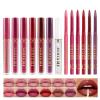 13Pcs Matte Liquid Lipstick + Lip Liner Pens Set, 6 Matte Lipstick+6 Matching Smooth Lipliner+ 1Pcs Lip Plumper Makeup Set Kit, Waterproof Long Lasting 24 Hour Lip Makeup Christmas Gifts for Women view 1