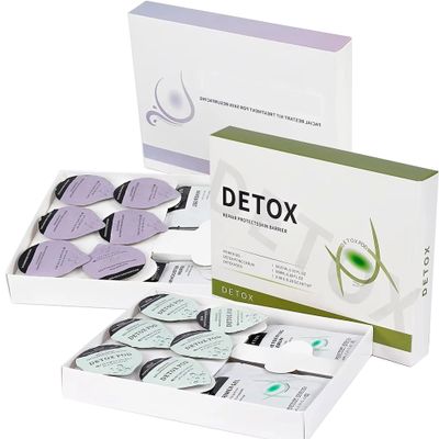 2 Set Detox Restart Oxygen Facial Kit Pods for CO2 Oxygen Facial Machine, Beauty Salon and Home Spa Day, Oxygen Facial Pods Set, 6 Pods + 6 Prime Gel + 6 Serum, (NEW FORMULA less foam)