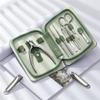5sssallefaa Manicure Set Nail Clippers Cuticle Scissors File Pedicure Pliers Tool Personal Care Kits (Color : Black, Size : 1) view 3