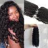 Natural Color Feather extensions Pre-separate Crochet Knots Free Human Hair Extension Water Wave Feather crochet Human hair Reusable female hair 20inch 100strands 120g view 2