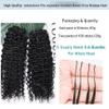 Natural Color Feather extensions Pre-separate Crochet Knots Free Human Hair Extension Water Wave Feather crochet Human hair Reusable female hair 20inch 100strands 120g view 4