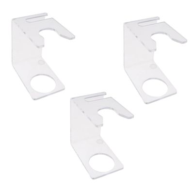 VICASKY 3pcs Brush Holders Natural Drying Design for Beard Grooming Compact Shaving Tool Organizer for Home Barbershop Use