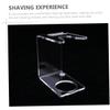 VICASKY 3pcs Brush Holders Natural Drying Design for Beard Grooming Compact Shaving Tool Organizer for Home Barbershop Use view 3