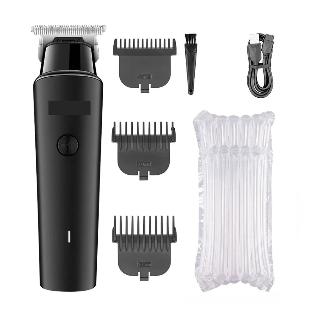 FFGHUI Hair Cutting Machine Professional Hair Clipper Beard Trimmer Barber USB Rechargeable Electric Cordless Trimmer for Men(Without Box)