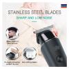 FFGHUI Hair Cutting Machine Professional Hair Clipper Beard Trimmer Barber USB Rechargeable Electric Cordless Trimmer for Men(Without Box) view 3