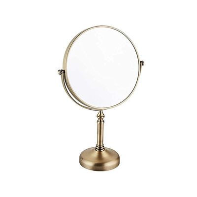 5sssallefaa 8 Inches Makeup Mirrors Shaving Double Sides Mirrors1X 3X Magnifying Rotatable Bathroom Hotel Mirrors (Color : E) (F)