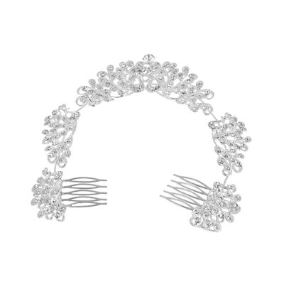 FRCOLOR Hair Accessories Wedding Guest Bridal Wedding Hair Comb Rhinestone Hairpin for Bridal Party
