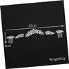 FRCOLOR Hair Accessories Wedding Guest Bridal Wedding Hair Comb Rhinestone Hairpin for Bridal Party view 2