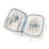 5sssallefaa 10 in 1 Manicure Tools Personal Set Professional Stainless Steel Nail Clippers Set Hand Care Foot Care view 2